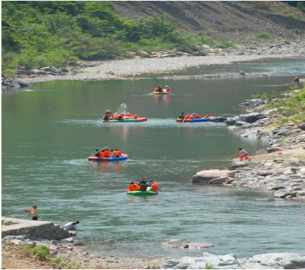中寰創世團隊深度體驗中漂集團老界嶺等風景區